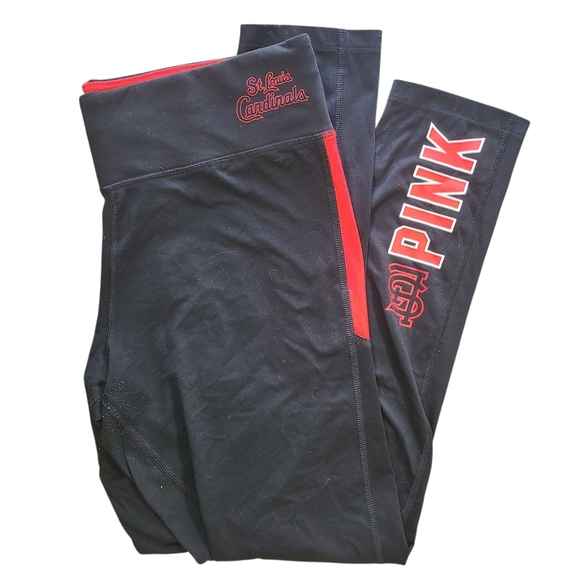 Victoria's Secret Pants - Victoria’s Secret PINK Ultimate St. Louis Cardinals Leggings – Size Large